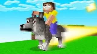 Pet DOGS With SUPERPOWERS In MINECRAFT! (insane)