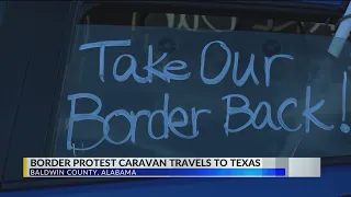 Caravan Convoy rolls through Baldwin County to Texas-Mexico border