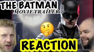 Our First Movie Trailer Reaction !! | THE BATMAN - 2021 Starring Robert Pattinson