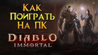 Играем на компьютере в Diablo Immortal