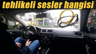 KAYIŞ VE KASNAK SESLERİ | TRİGER KAYIŞI SESİ | V KAYIŞI SESİ | KASNAK SESİ | RULMAN SESİ