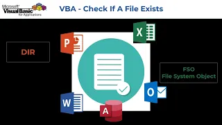 VBA - Check If A File Exists