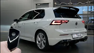 2022 VW Golf 8 R (320 HP) /// EXHAUST,  START up & Interior