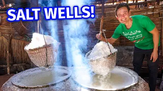 Visiting the Ancient Salt Wells 🧂+ Khao Soi Noodles!! | Bo Kluea (บ่อเกลือ), Nan, Thailand