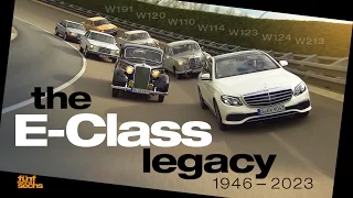 Mercedes E-Class Legacy: Testdriving 7 Generations of Daimler's most important Model (German)