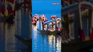 G20 Delegates Enjoy Shikara Boat Ride In Srinagar | G20 Summit Kashmir | #shorts | #g20summit