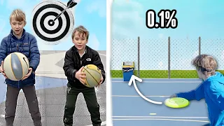 Last to Make IMPOSSIBLE ODDS TRICK SHOT! | Match Up