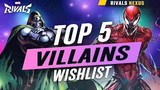 VILLAINS TO FEAR! Marvel Rivals Wish List - Characters & Abilities | Marvel Rivals News & Guides