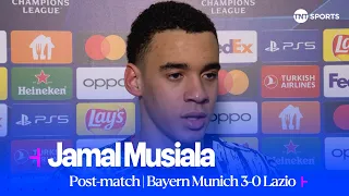 "WE HAD TOTAL CONTROL!" 🙌 | Jamal Musiala | Bayern Munich 3-0 Lazio | UEFA Champions League