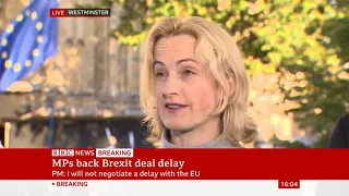 Brexit vote - Dr Hannah White, BBC News