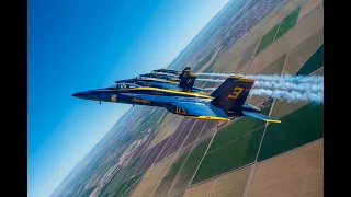 Blue Angel Super Hornets - 2021 Cockpit Footages