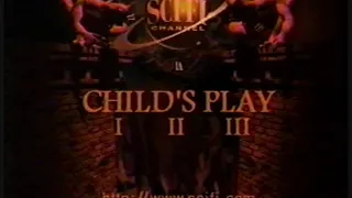 Child's Play I, II, III Sci-Fi Channel TV Ad #1 (1998)