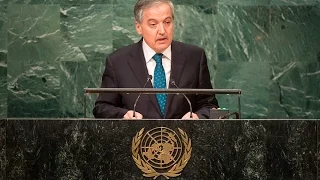 Выступление министра иностранных дел Таджикистана