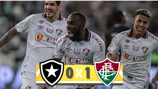 BOTAFOGO 0 X 1 FLUMINENSE - NARRAÇÃO LUIZ PENIDO - CAMPEONATO BRASILEIRO