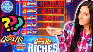 I put $200 into Quick Hit Riches Slot Machine and This is What Happened...