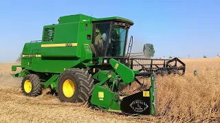 Żniwa Rzepaku 2023 !!! Pierwsi na YouTube i w Województwie! John Deere 1170