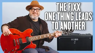 The Fixx One Thing Leads to Another Guitar Lesson + Tutorial
