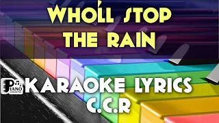 WHO'LL STOP THE RAIN CREEDENCE CLEARWATER REVISITED KARAOKE LYRICS VERSION PSR S975