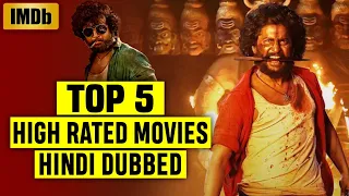 Top 5 Highest Rated South Indian Hindi Dubbed Movies on IMDb 2023 | Part 11