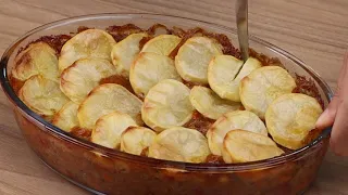 It's so delicious I cook it 3 times a week. Amazing recipe for ground beef and potatoes.