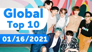 Global Top 10 Songs Of The Week (January 16, 2021)