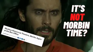 Morbius Goes Back To Theaters And Flops AGAIN