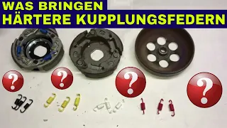 [FAQ] Was bringen härtere Kupplungsfedern beim Roller / wie funktionieren härtere Kupplungsfedern ?