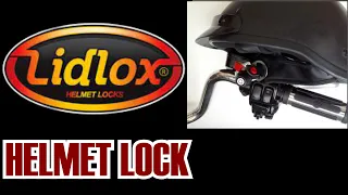 LIDLOX Helmet Lock for a HARLEY DAVIDSON