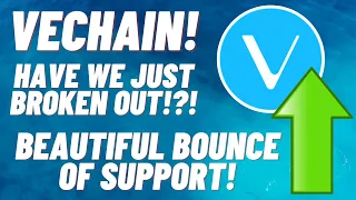 Vechain Vet, Have We Just Broken Out!?! Beautiful Bounce Of Support, Potential Rally Incoming !?!