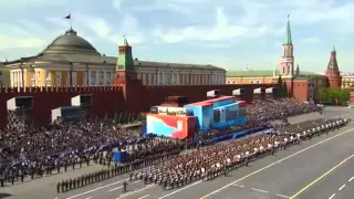 Victory Day Parade 2015 - Den Pobedy on Moscow's Red Square