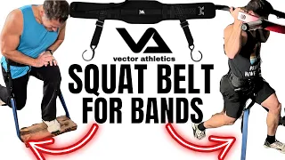 Vector Athletics Split Squat Resistance Band Belt Review: Best Way to Train Legs with Bands?
