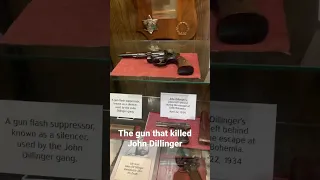 The Gun that Killed John Dillinger #shorts