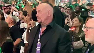 The Undertaker SHOCKED REACTION to Fury beating Francis Ngannou!