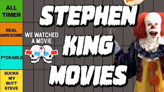 Stephen King Movies Tier List!