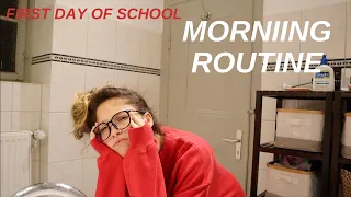 GRWM: first day of school morning routine