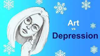 Cure Depression Through ART | How to Cope with Depressing Thoughts