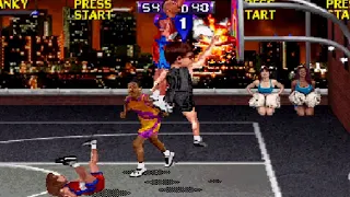 ROOFTOP RUMBLE - Spanky vs. Hedrick - NBA HANGTIME