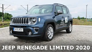 Jeep Renegade Limited FL 1.3 150KM 2020 PL TEST Carolewski