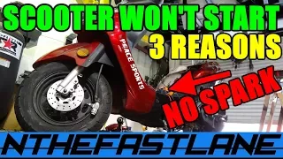 ▶️Scooter Won't Start Stator Repair (3 Reasons Why No Spark)🔧