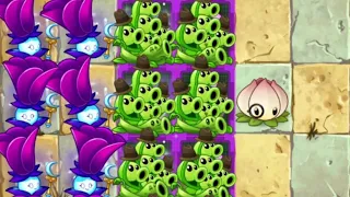 Cosmic chillin': Plants vs. Zombies 2 Endless Zone (Pyramid of Doom level 60)