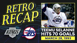 1993: Selanne hits 70! | Retro Recap