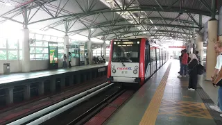 {Old Timing Announcement} Journey on LRT Bandaraya Shuttle [3] from Titiwangsa to Bandaraya