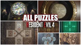 Resident Evil 4 Remake - All Puzzles Solutions Solved