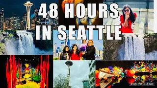 Best Attractions of Seattle: Snoqualmie Falls, Space Needle & Chihuly Gardens