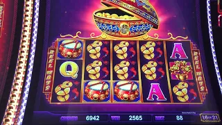 Great Time Playing Dancing Drums Slot Machine Game and Getting Many Re-Trigger Bonuses at MGM!