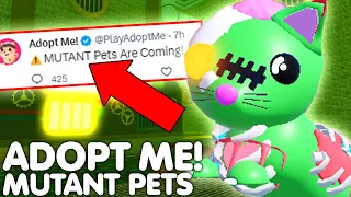 🧪*CREEPY* NEW MUTANT PETS ARE COMING...⚠️😱 THE CREEPIEST NEW ADOPT ME PETS UPDATE! ROBLOX