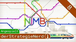 NIMBY Rails Angespielt #8 - ICE Strecke Hamburg Berlin Teil 2 - deutsch gameplay Tutorial MOD