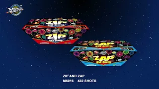 ZIP AND ZAP 432 SHOTS M5016AB