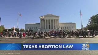 Supreme Court Hears Challenges To Texas Abortion Law