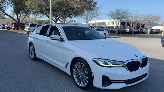 2021 BMW 530i Sedan White